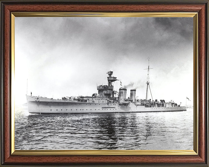 HMS Cairo D87 Royal Navy C class light cruiser Photo Print or Framed Photo Print - Hampshire Prints