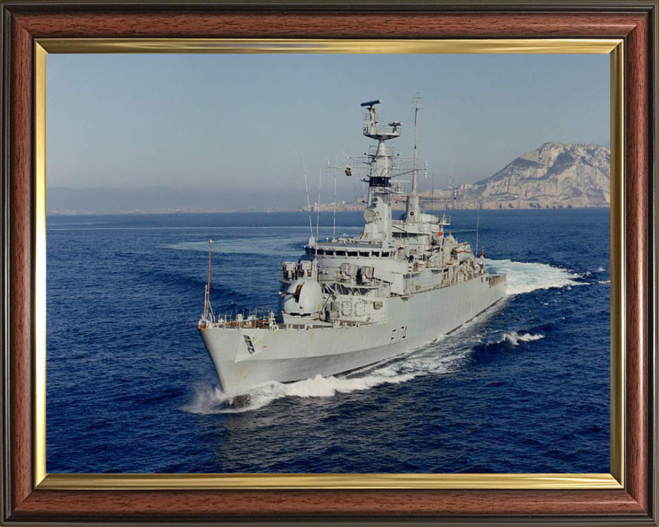 HMS Alacrity F174 Royal Navy Type 21 frigate Photo Print or Framed Print - Hampshire Prints