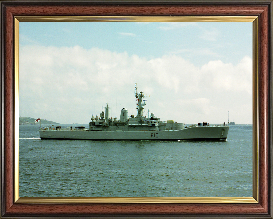 HMS Aurora F10 Royal Navy Leander Class frigate Photo Print or Framed Print - Hampshire Prints