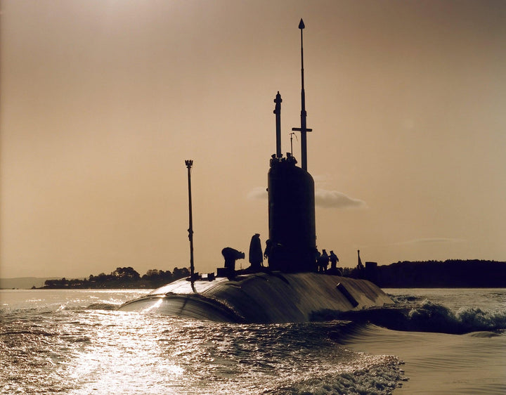 HMS Turbulent S87 Royal Navy Trafalgar class Submarine Photo Print or Framed Print - Hampshire Prints