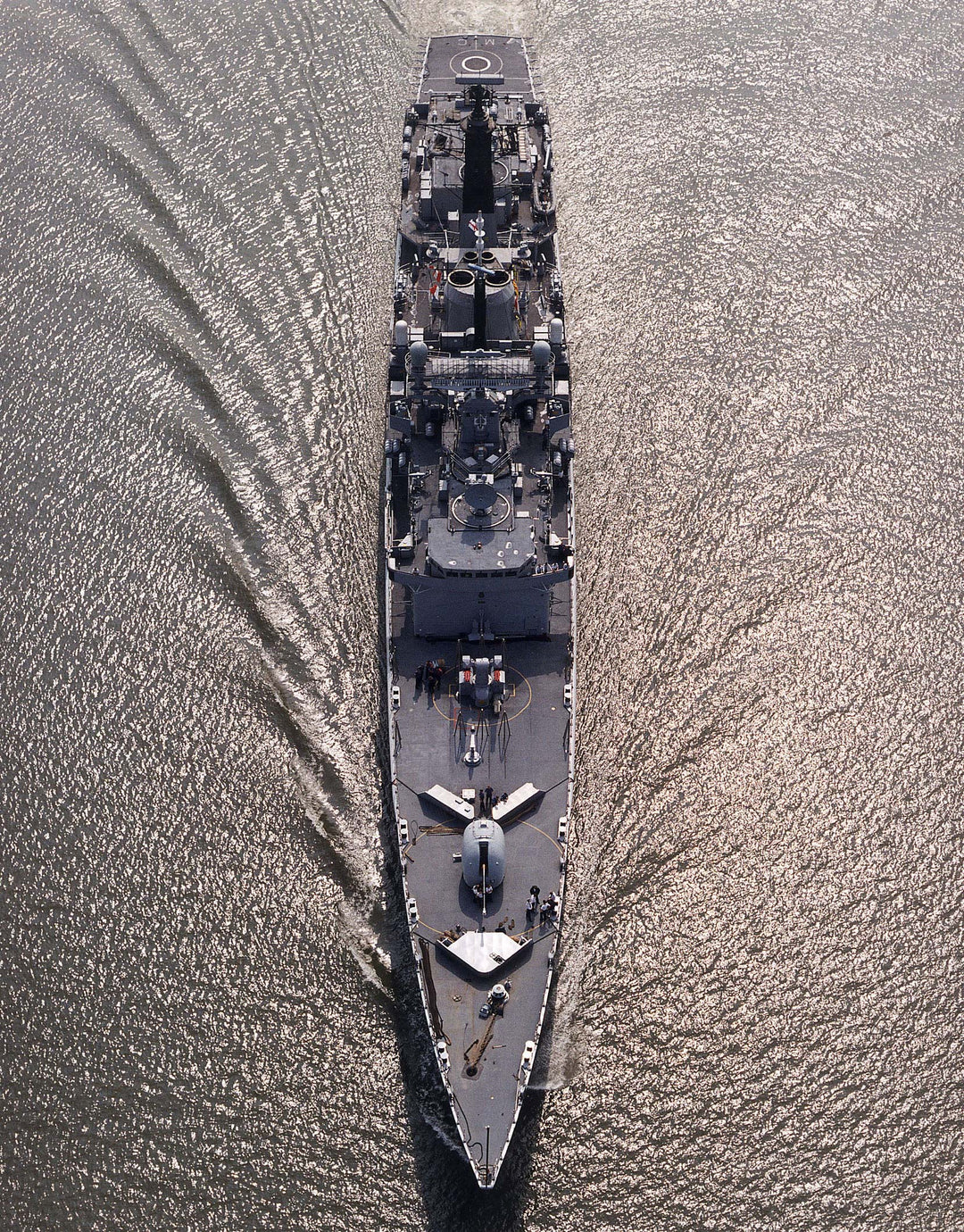 HMS Manchester D95 Royal Navy Type 42 destroyer Photo Print or Framed Print - Hampshire Prints