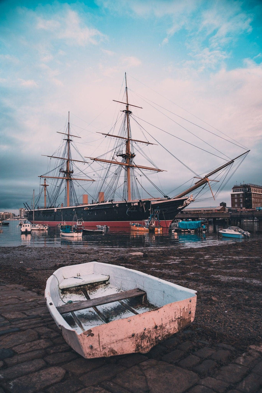 HMS Warrior 1860 | Photo Print | Framed Print | Poster | Steam-powered Armoured Frigate | Royal Navy - Hampshire Prints